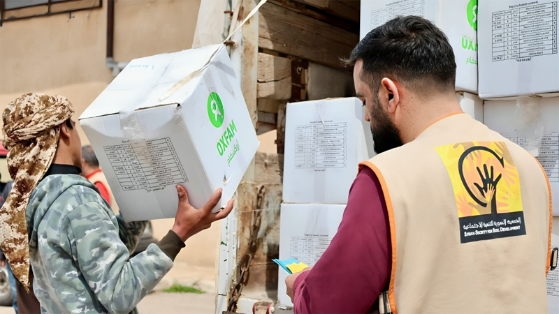Distribution of Integrated Hygiene Kits Project - Daraa2