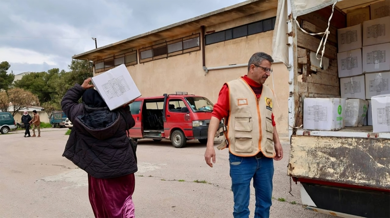 Distribution of Integrated Hygiene Kits Project - Daraa3