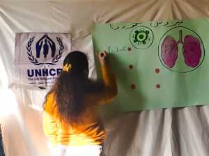 Awareness Raising Sessions about COVID-19, Shathah, Al Ghab Plain, Hama