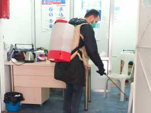 SSSD Conducts Disinfection Works for Yadanbiyad NGO for PWSN - Aleppo