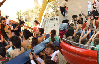 Al Salam group trip to the playing park