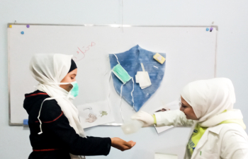 Awareness raising campaigns for children throughout all community centers in Aleppo City and its suburbs