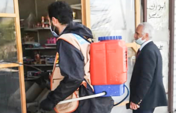 SSSD Conducts a Disinfection & Awareness Raising Campaign in Bab Al-Hadid