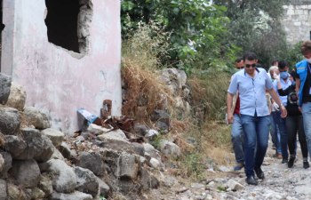  We are One Family CLI - Distributing Food Baskets in Banias