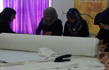 Vocational Training: Sewing Course, Adra, al-Farah Community Center