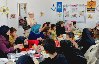  I Can Eat By Myself activity - Al Hader community space
