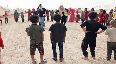 Entertainment activity for the children